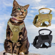 Load image into Gallery viewer, Outdoor Adjustable Cat Vest Waterproof Cat Clothes Escape-Proof Design Cat Chest Strap Special Vest for Walking Cats
