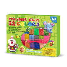 Load image into Gallery viewer, 32/24 Colors Clay Air-dried Clay Set Ultra Light Plastic Clay with Carving Tools DIY Crafts Gifts for Friends DIY for Children
