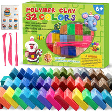 Load image into Gallery viewer, 32/24 Colors Clay Air-dried Clay Set Ultra Light Plastic Clay with Carving Tools DIY Crafts Gifts for Friends DIY for Children
