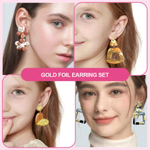 Load image into Gallery viewer, Non-Toxic Non-Sticky Polymer Clay Earring Kit Art DIY Oven Bake Modeling with Clay Tools and Accessories Gift for Kids Adults
