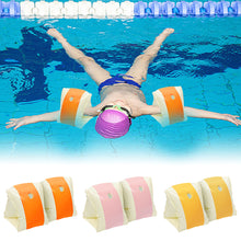 Load image into Gallery viewer, 2Pcs Children Swimming Gear Arm Swimming Rings Inflatable Kids Arm Float Rings Inflatable Arm Floaties Safety Swimming Float
