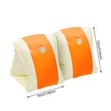 Load image into Gallery viewer, 2Pcs Children Swimming Gear Arm Swimming Rings Inflatable Kids Arm Float Rings Inflatable Arm Floaties Safety Swimming Float
