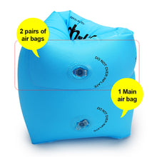 Load image into Gallery viewer, 2Pcs Children Swimming Gear Arm Swimming Rings Inflatable Kids Arm Float Rings Inflatable Arm Floaties Safety Swimming Float
