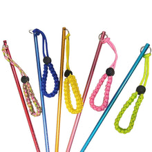 Load image into Gallery viewer, 1PC 35CM Aluminum Alloy Diving Bell Stick Underwater Detector Bar With Graduated Bottle Knocker Device With Hand Rope
