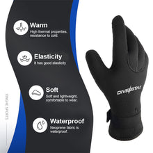 Load image into Gallery viewer, 1Pair 3MM Anti-Cut Anti-Stab Diving Gloves Outdoor Warm Non-Slip Sports Rubber Gloves
