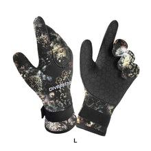 Load image into Gallery viewer, 1Pair 3MM Anti-Cut Anti-Stab Diving Gloves Outdoor Warm Non-Slip Sports Rubber Gloves

