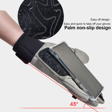 Load image into Gallery viewer, 1Pair Winter Magnetic Fishing Gloves Clamshell Design Outdoor Sports Warm Anti-Slip Wear-Resistant Glove Self-Adhesive Cloth Fixed
