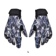 Load image into Gallery viewer, 1Pair Winter Magnetic Fishing Gloves Clamshell Design Outdoor Sports Warm Anti-Slip Wear-Resistant Glove Self-Adhesive Cloth Fixed
