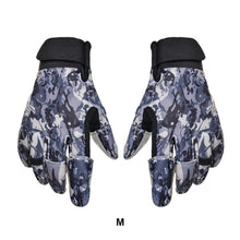 Load image into Gallery viewer, 1Pair Winter Magnetic Fishing Gloves Clamshell Design Outdoor Sports Warm Anti-Slip Wear-Resistant Glove Self-Adhesive Cloth Fixed
