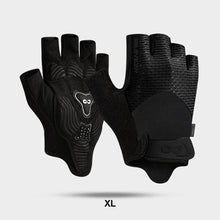 Load image into Gallery viewer, 1Pair Outdoor Non-Slip Shock-Absorbing Half-Finger Cycling Gloves Breathable Yoga Fitness Gloves Self-Adhesive Cloth Fixed
