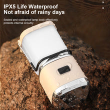 Load image into Gallery viewer, 1PC Outdoor Portable Camping Light Retro Atmosphere Light With Handle Type-C Charging Emergency Flashlight
