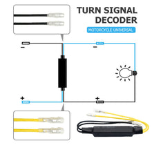 Load image into Gallery viewer, 12V 21W Fault Motorcycle Flashing Turn Lights LED Load Resistor Light Blinker Error Repair for /Honda/Suzuki
