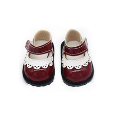 Load image into Gallery viewer, Miniature Patterned Leather Shoes for 17cm Dolls Cute Fashion Accessories Doll Clothes DIY Doll Accessories Gifts for Girls Friends
