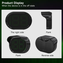 Load image into Gallery viewer, Car GPS Speedometer HUD Head Display Digital Speed Meter with KMH MPH Dispaly for Truck Motorcycle Plug and Play Auto Part Accessories
