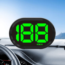 Load image into Gallery viewer, Car GPS Speedometer HUD Head Display Digital Speed Meter with KMH MPH Dispaly for Truck Motorcycle Plug and Play Auto Part Accessories
