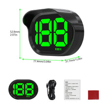Load image into Gallery viewer, Car GPS Speedometer HUD Head Display Digital Speed Meter with KMH MPH Dispaly for Truck Motorcycle Plug and Play Auto Part Accessories

