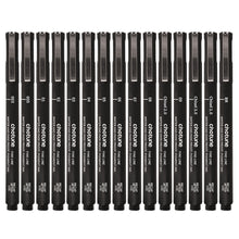 Load image into Gallery viewer, 3-15PCS/Set Black Fine Point Pen Waterproof Ink Line Drawing Pen for Artist Illustration Sketching Anime Manga Technical Drawing

