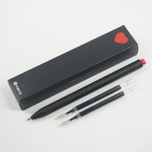 Load image into Gallery viewer, Rotary Press Signature Pen Set 0.5mm Gift Box Fun Stationery with Design Kawaii School Supplies Student Gifts
