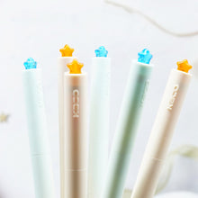 Load image into Gallery viewer, Rotary Press Signature Pen Set 0.5mm Gift Box Fun Stationery with Design Kawaii School Supplies Student Gifts
