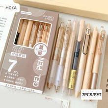 Load image into Gallery viewer, Black Ink Signature Pen Set Dopamine Retractable Pen Quick-Drying for School Supplies Office Supplies Stationery
