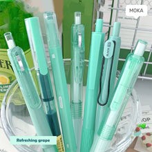 Load image into Gallery viewer, Black Ink Signature Pen Set Dopamine Retractable Pen Quick-Drying for School Supplies Office Supplies Stationery
