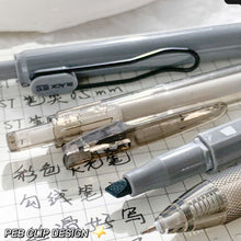 Load image into Gallery viewer, Black Ink Signature Pen Set Dopamine Retractable Pen Quick-Drying for School Supplies Office Supplies Stationery
