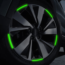 Load image into Gallery viewer, 20Pcs Wheel Hub Sticker Luminous Stripe Tape Car Motorcycle Decal Night Driving Safety Decorative Accessory
