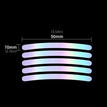 Load image into Gallery viewer, 20Pcs Wheel Hub Sticker Luminous Stripe Tape Car Motorcycle Decal Night Driving Safety Decorative Accessory
