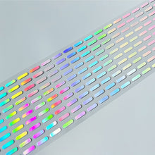 Load image into Gallery viewer, Motorcycle DIY Dotted Line Decoration Reflective Stickers Waterproof Car Body Decals Vinyl Automotive Striping Tape
