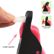 Load image into Gallery viewer, One Line Anti Splash Scissors DIY Nail Stainless Steel Nail Blade Scissors Extended Phototherapy Nail French U-shaped Nail Clipper
