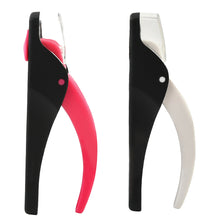 Load image into Gallery viewer, One Line Anti Splash Scissors DIY Nail Stainless Steel Nail Blade Scissors Extended Phototherapy Nail French U-shaped Nail Clipper

