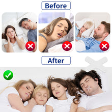 Load image into Gallery viewer, 30pcs/bag Sleep Mouth Strips Anti-snoring Breathing Correction Stickers Physical Improving Mouth Breathing Soft Mouth Strips
