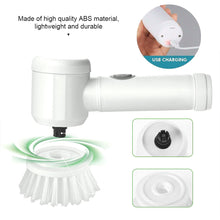 Load image into Gallery viewer, Electric Cleaning Brush Kitchen Bathroom Multifunctional Cleaner Lightweight Portable Electric Shoe Cleaning Brush
