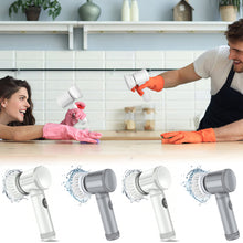 Load image into Gallery viewer, Electric Cleaning Brush Kitchen Bathroom Multifunctional Cleaner Lightweight Portable Electric Shoe Cleaning Brush
