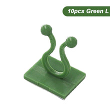 Load image into Gallery viewer, Creative Sticky Hook Green Robe Fixed Hook Wall Climbing Vine Fixing Device Sticky Hook Data Cable Wall Fixing Device
