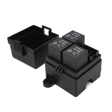Load image into Gallery viewer, DC12V/24V Auto Car Truck 3 Way Fuse Holder Relay Holder Circuit Fuse Relay Holder 4-Pin or 5-Pin 40A 80A Relays
