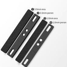 Load image into Gallery viewer, 4Pcs 6.25u/7u Spacebar Mechanical Game Keyboard Keycap Spacebar Sound Inslution Foam Noise Absorbing Cotton
