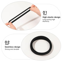 Load image into Gallery viewer, 10pcs/set Simple Mixed-color Hair Tie Soft Seamless Highly Elastic Durable Rubber Band Hair Rope Headwear Hair Accessories
