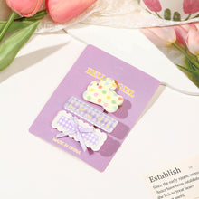 Load image into Gallery viewer, 3pcs/set Versatile Hair Clips Sweet Cute Rabbit Cloud Shape Bangs Hairpin Headwear Hair Styling Accessories for Women

