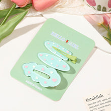 Load image into Gallery viewer, 3pcs/set Versatile Hair Clips Sweet Cute Rabbit Cloud Shape Bangs Hairpin Headwear Hair Styling Accessories for Women
