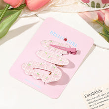 Load image into Gallery viewer, 3pcs/set Versatile Hair Clips Sweet Cute Rabbit Cloud Shape Bangs Hairpin Headwear Hair Styling Accessories for Women
