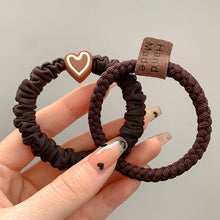 Load image into Gallery viewer, 5pcs/set Simple Mixed Style Hair Tie Highly Elastic Durable Versatile Rubber Band Headwear Hair Accessory for Women
