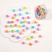 Load image into Gallery viewer, 40pcs/set Colorful Hair Clip Multishaped Cute Bangs Hairpin Braid Hair Clip Headwear Hair Styling Accessories for Adult Children
