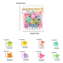 Load image into Gallery viewer, 40pcs/set Colorful Hair Clip Multishaped Cute Bangs Hairpin Braid Hair Clip Headwear Hair Styling Accessories for Adult Children
