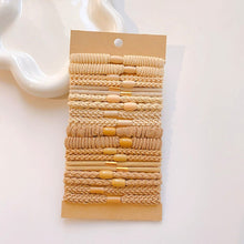 Load image into Gallery viewer, Multicolor Multistyle Hair Tie Set Simple Temperamental Highly Elastic Rubber Band Ponytail Hair Rope Headwear Hair Accessories
