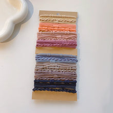 Load image into Gallery viewer, Multicolor Multistyle Hair Tie Set Simple Temperamental Highly Elastic Rubber Band Ponytail Hair Rope Headwear Hair Accessories
