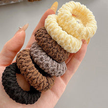 Load image into Gallery viewer, 136pcs/set Multistyle Hair Band Simple Durable High Ponytail Hair Tie Highly Elastic Thick Rubber Band Headwear Hair Accessories
