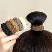 Load image into Gallery viewer, 136pcs/set Multistyle Hair Band Simple Durable High Ponytail Hair Tie Highly Elastic Thick Rubber Band Headwear Hair Accessories

