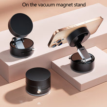 Load image into Gallery viewer, Intelligent Car Mount Mobile Phone Holder Magnetic Black Technology Universal Adsorption Bracket Vacuum Adsorption Stable
