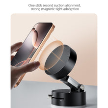Load image into Gallery viewer, Intelligent Car Mount Mobile Phone Holder Magnetic Black Technology Universal Adsorption Bracket Vacuum Adsorption Stable
